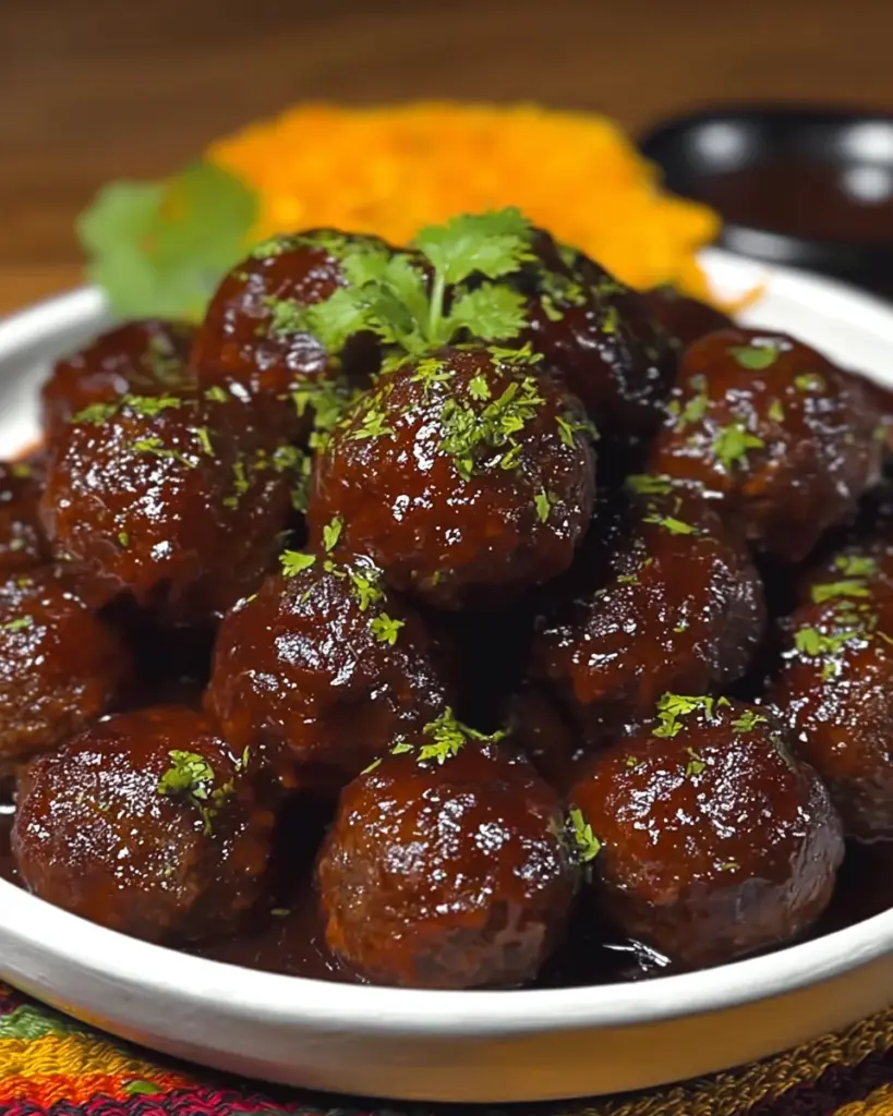 BBQ Jerk Meatballs