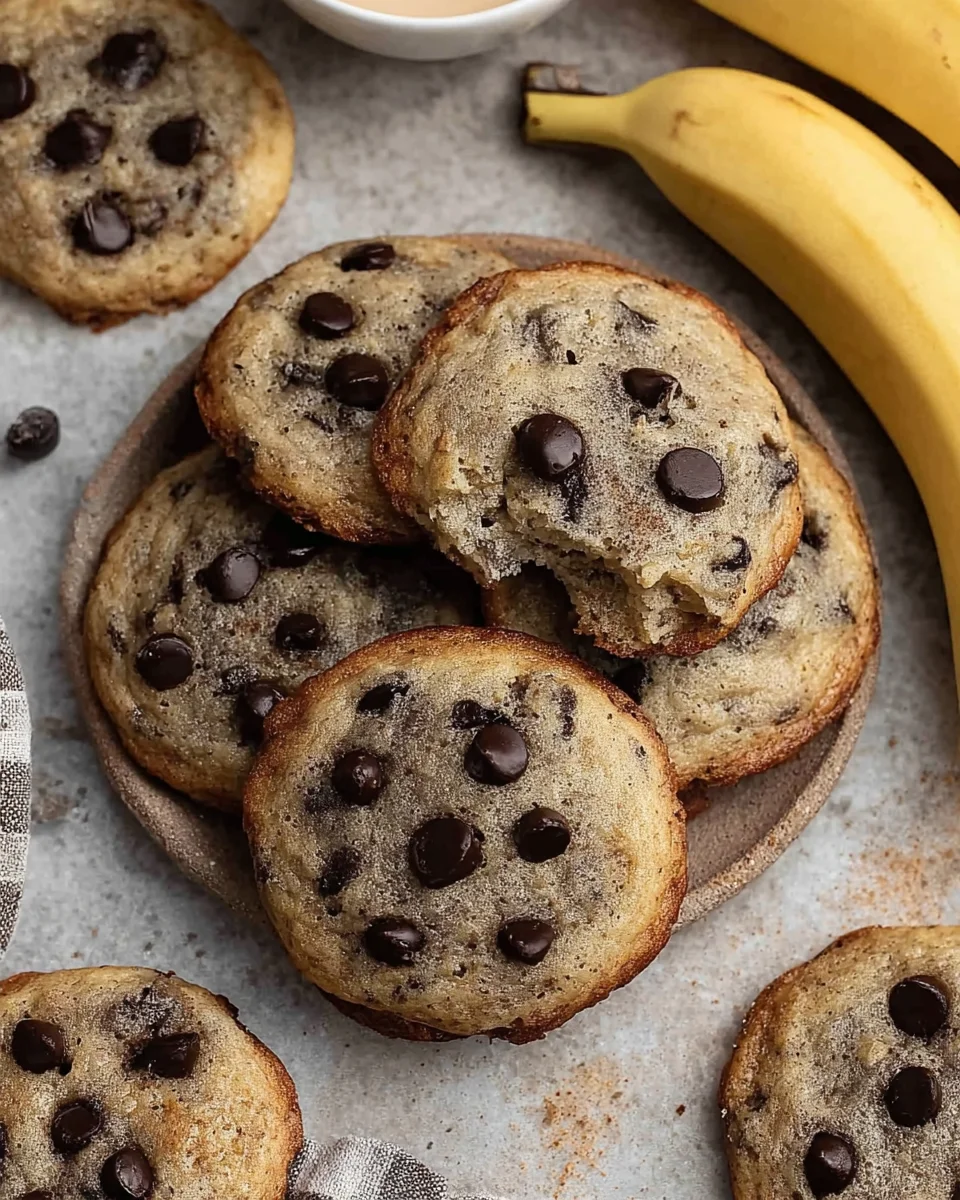 Banana Bread Freezer Cookies