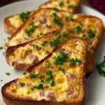 Cheese and Bacon Baked Toasties