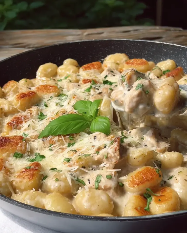 Chicken Alfredo Gnocchi