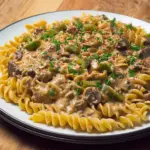 Creamy Philly Cheesesteak Pasta