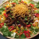 Crispy Chilli Beef Salad