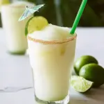 Frozen Limonada de Coco Colombian Lime and Coconut Drink