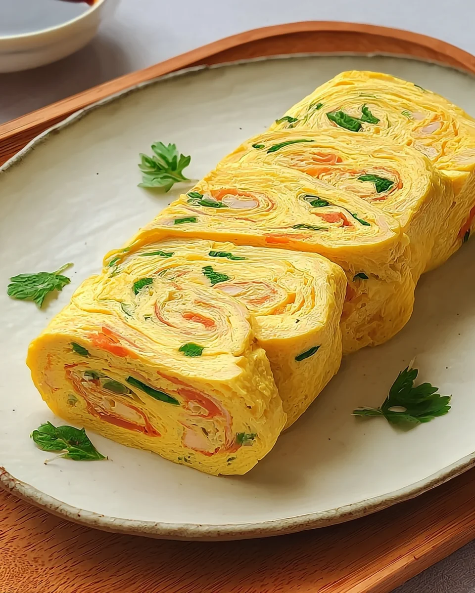 Gyeran Mari (Korean Rolled Omelette)