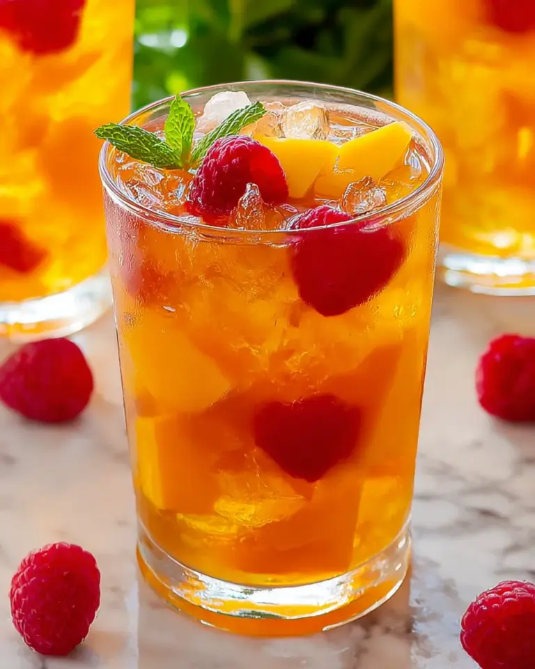 Mango Iced Tea