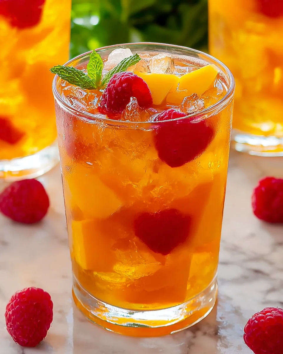 Mango Iced Tea