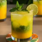 Mango Mint Mojito Mocktail