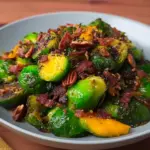 Maple Bacon Brussel Sprouts