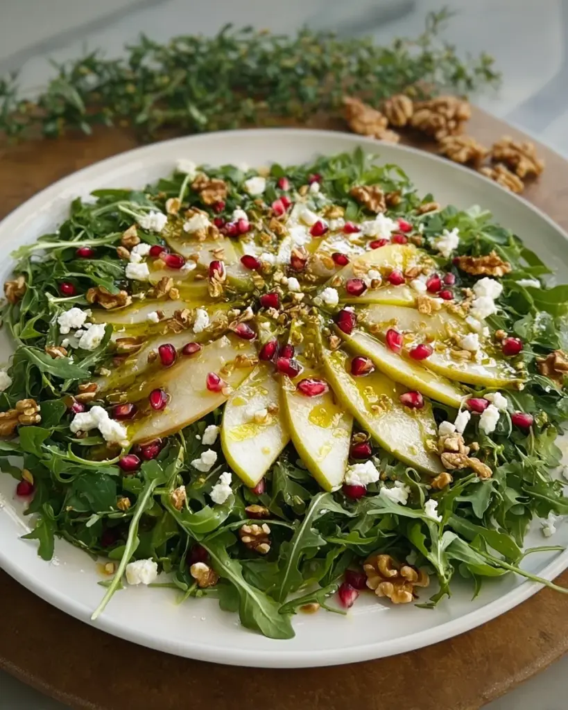 Pear and Arugula Salad