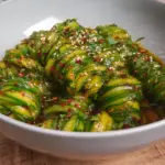 Spicy Spiral Cucumber Salad