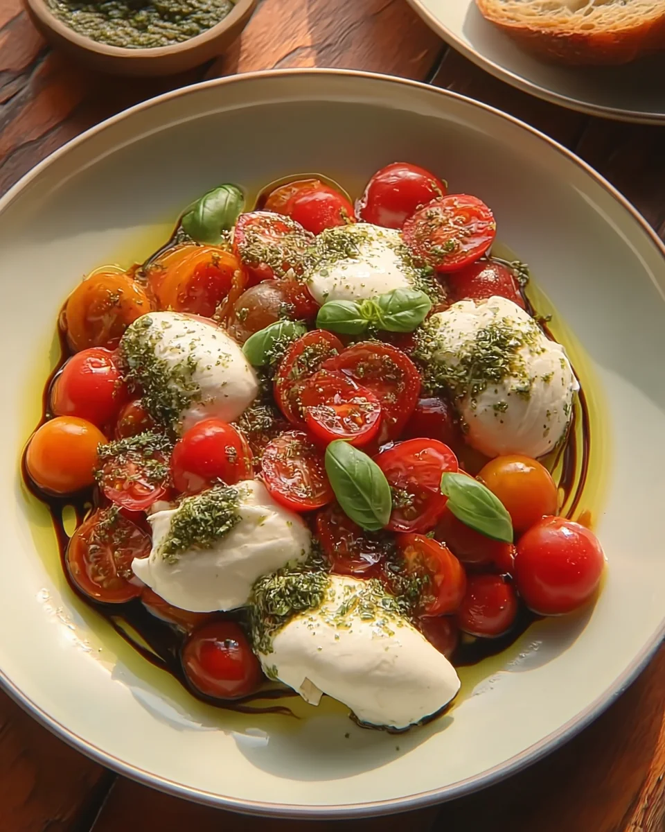 Tomato Burrata Salad