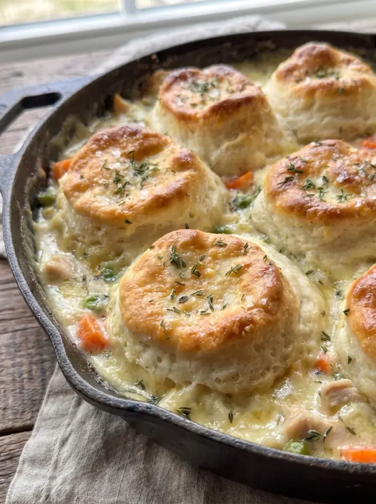 Biscuit Topped Pot Pie