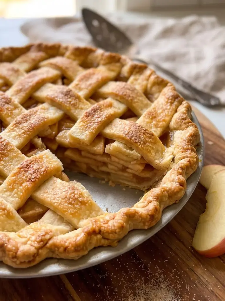 Classic Apple Lattice Pie