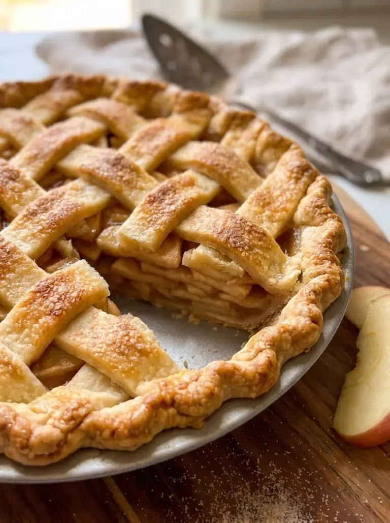 Classic Apple Lattice Pie