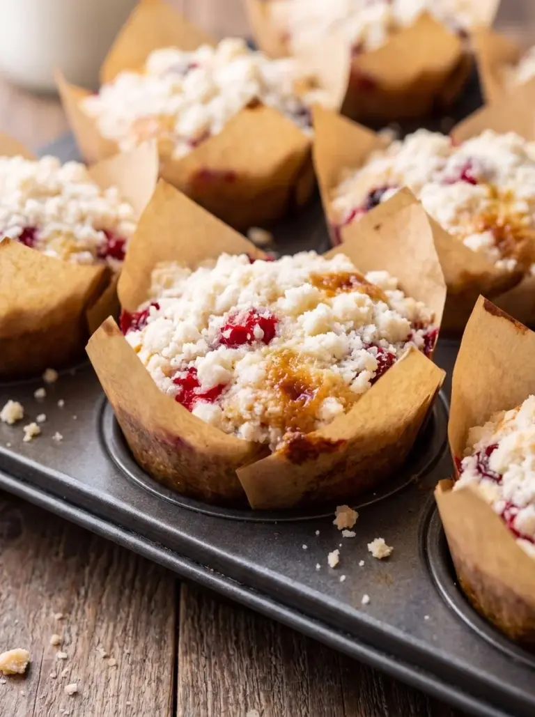 Cranberry Streusel Muffins
