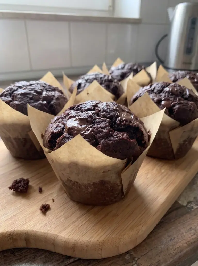 Double Chocolate Muffins