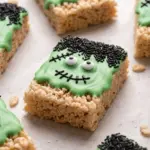 Frankenstein Rice Krispie Treats