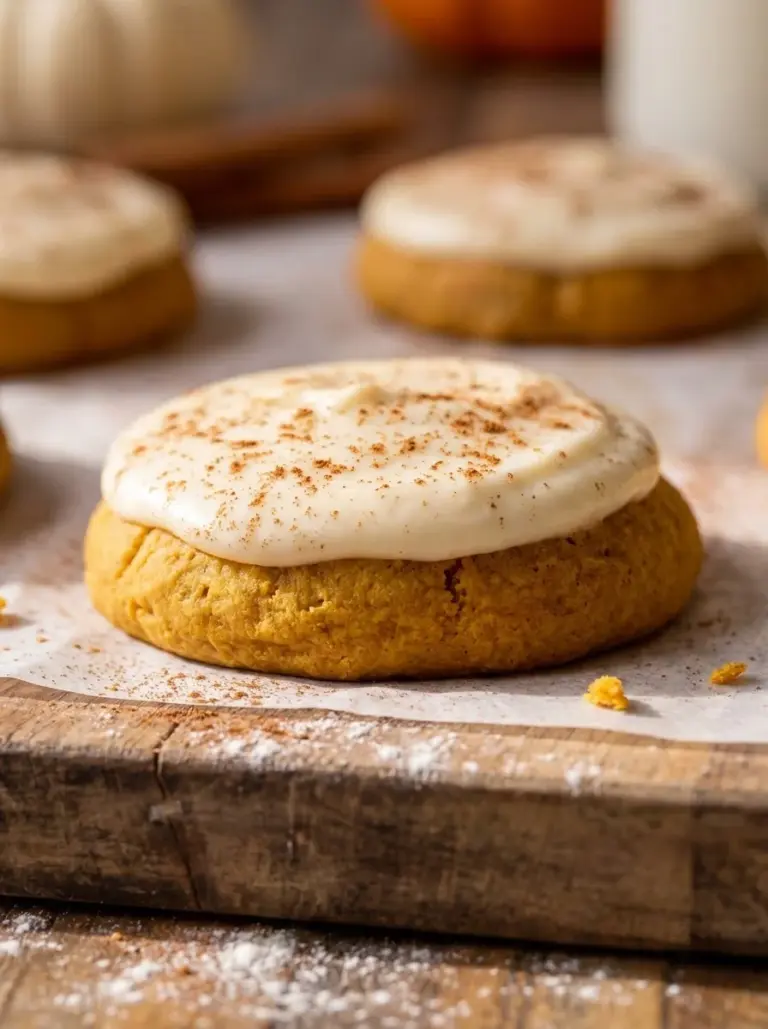 Frosted Pumpkin Cookie