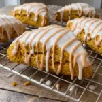 Glazed Pumpkin Scones