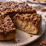 Vegan Upside-Down Pecan Cake