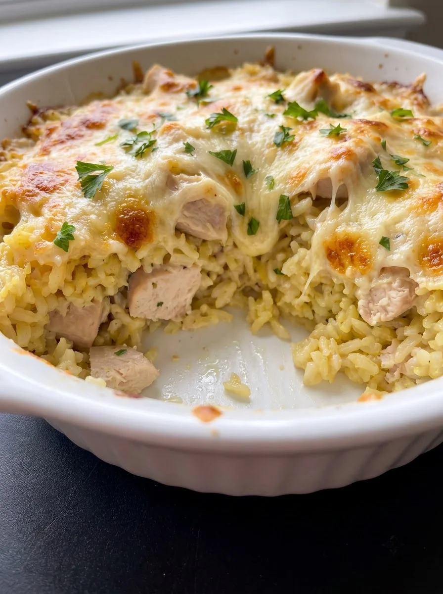 Angel Chicken Rice Casserole