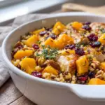 Butternut Squash Chicken Casserole