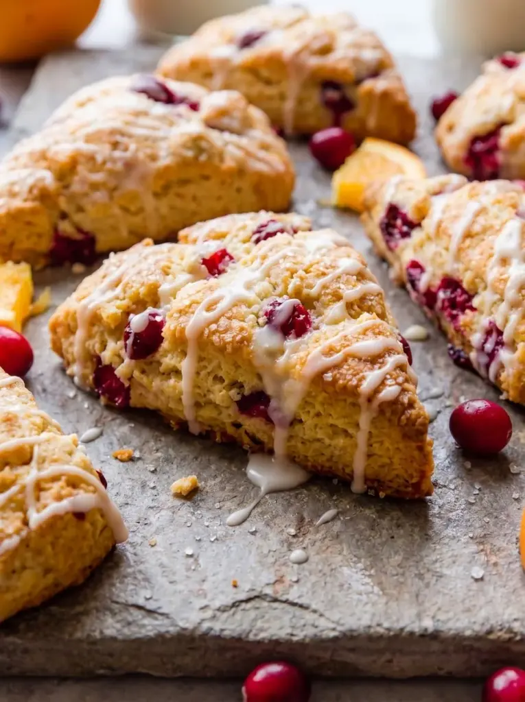 Cranberry Orange Scones
