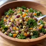 Sausage Kale Pasta Salad