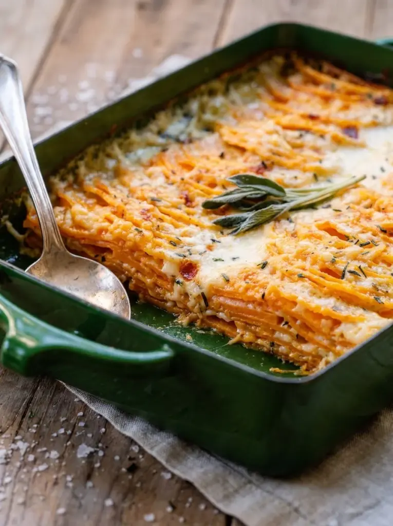 Sweet Potato Gratin