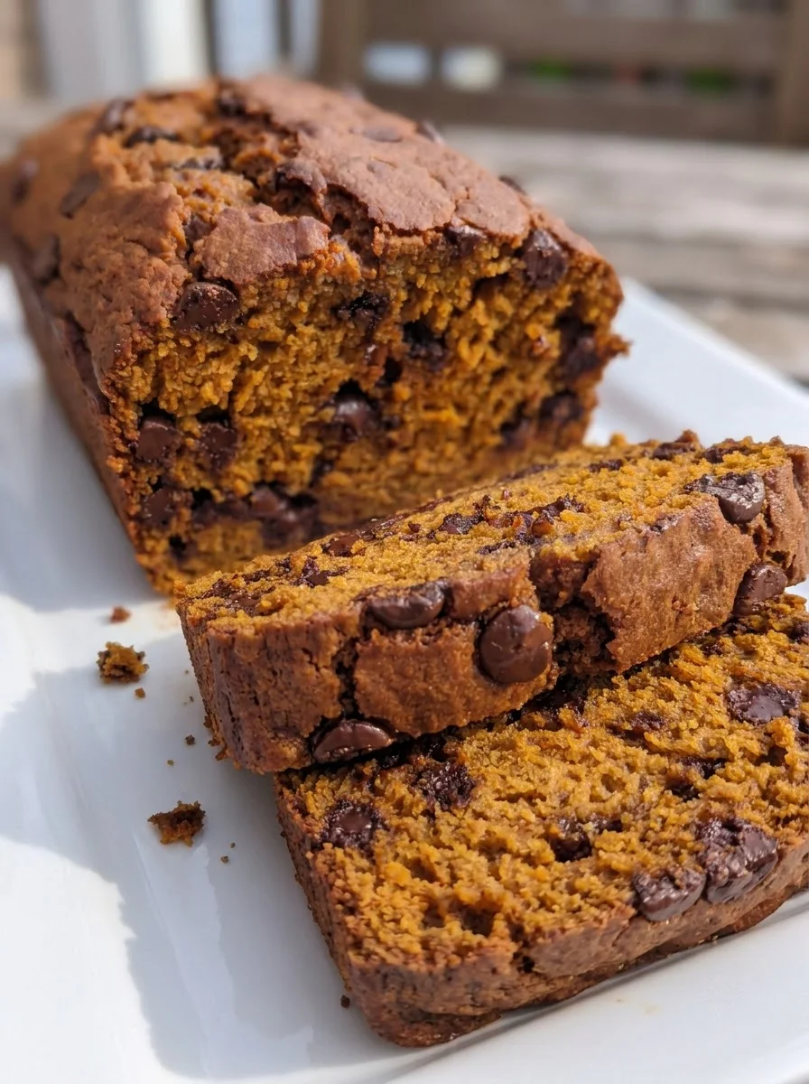 Chocolate Chip Pumpkin Bread