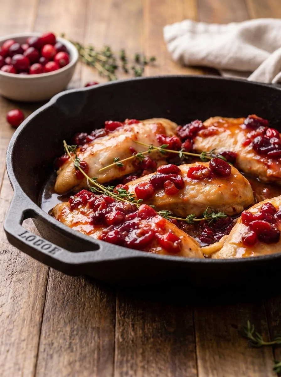 Cranberry Thyme Chicken