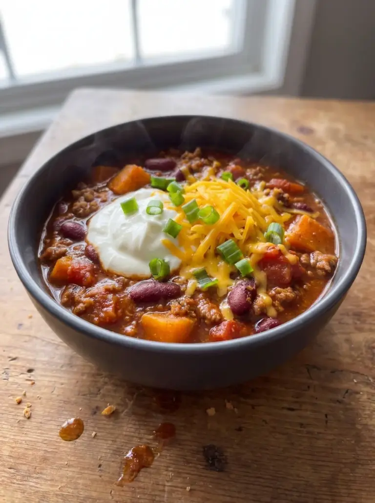Hearty Sweet Potato Chili
