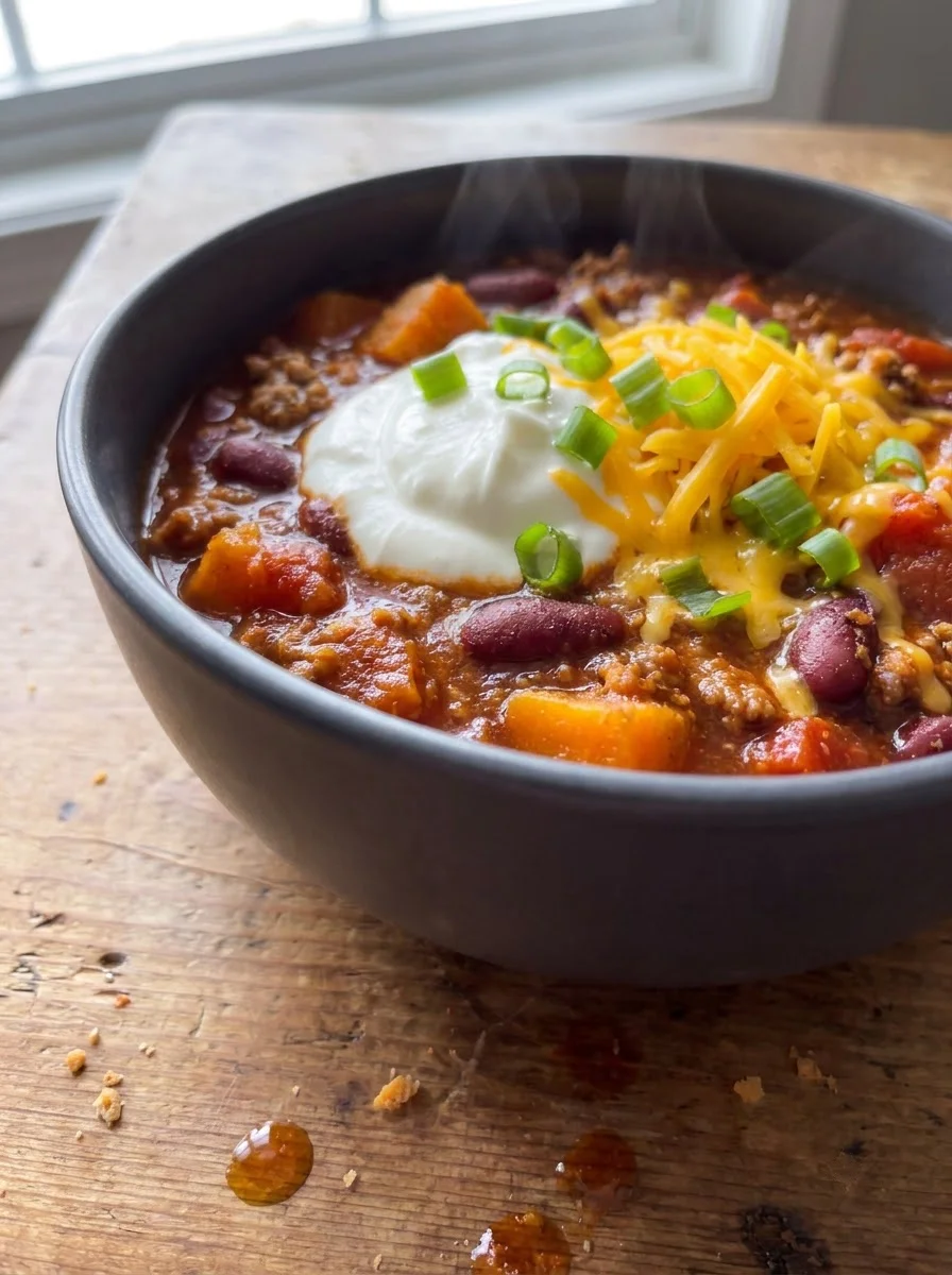 Hearty Sweet Potato Chili
