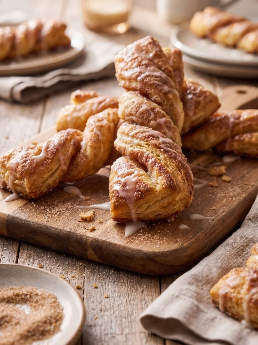 Overnight Cinnamon Sugar Twist