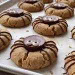 Spider Peanut Butter Cookies